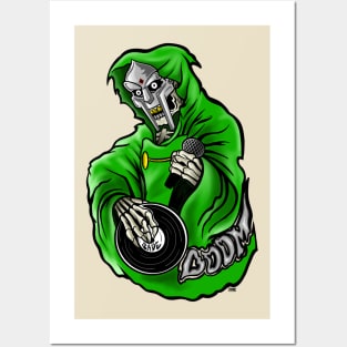 Grim Rapper MF DOOM - COLOR VERSION Posters and Art